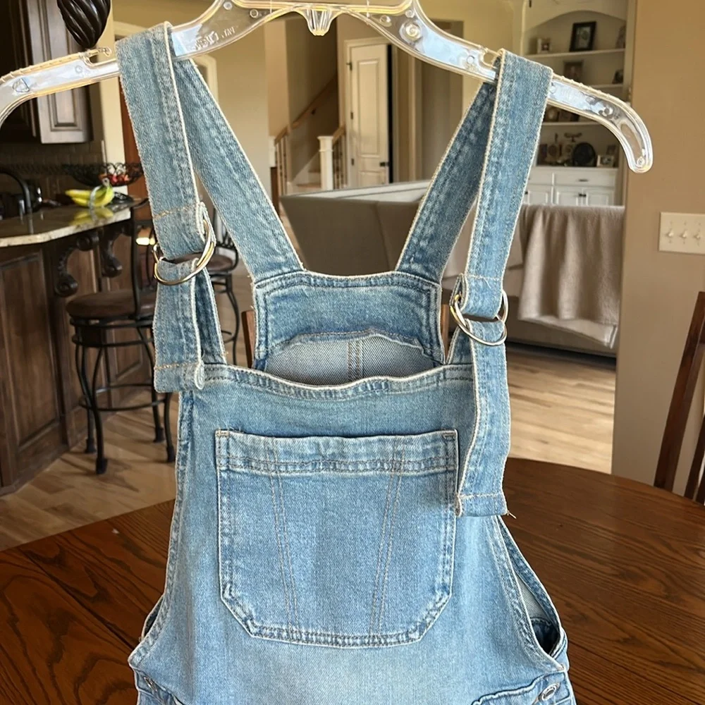 Light Blue Denim Overalls NEW
